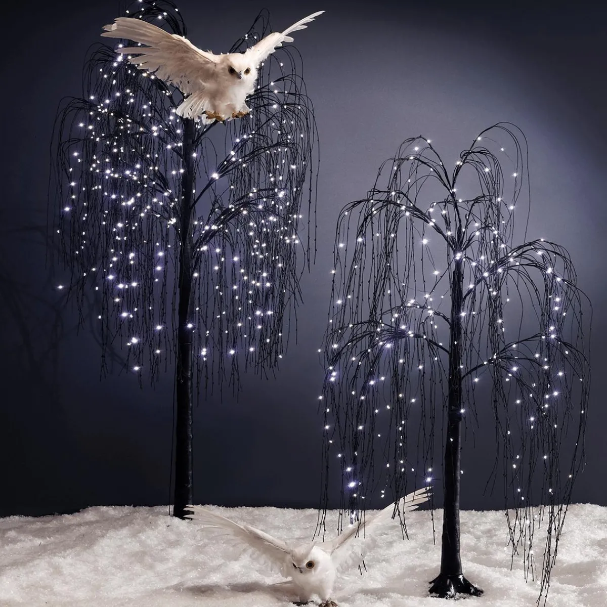 Clearance DecoWoerner LED Lichterbaum "Trauerweide" 150 Cm