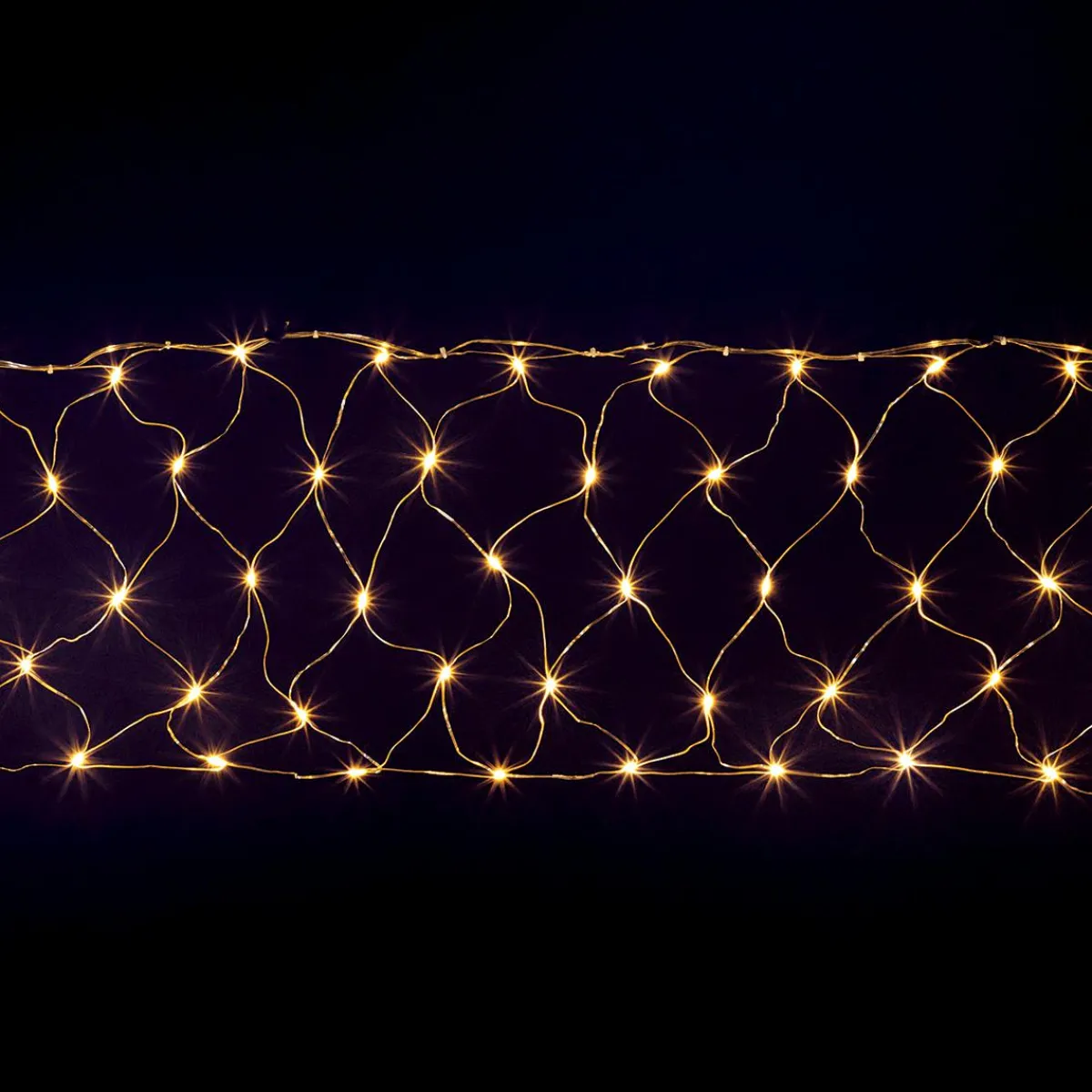 DecoWoerner LED Lichternetz, 350 Cm transparent