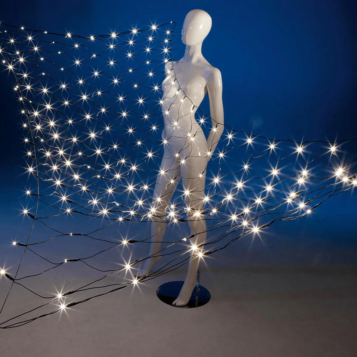 Online DecoWoerner LED Lichternetz Für Außen, 240 Cm, Grün transparent
