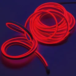 DecoWoerner LED Neon-Lichtschlauch 6 M rot