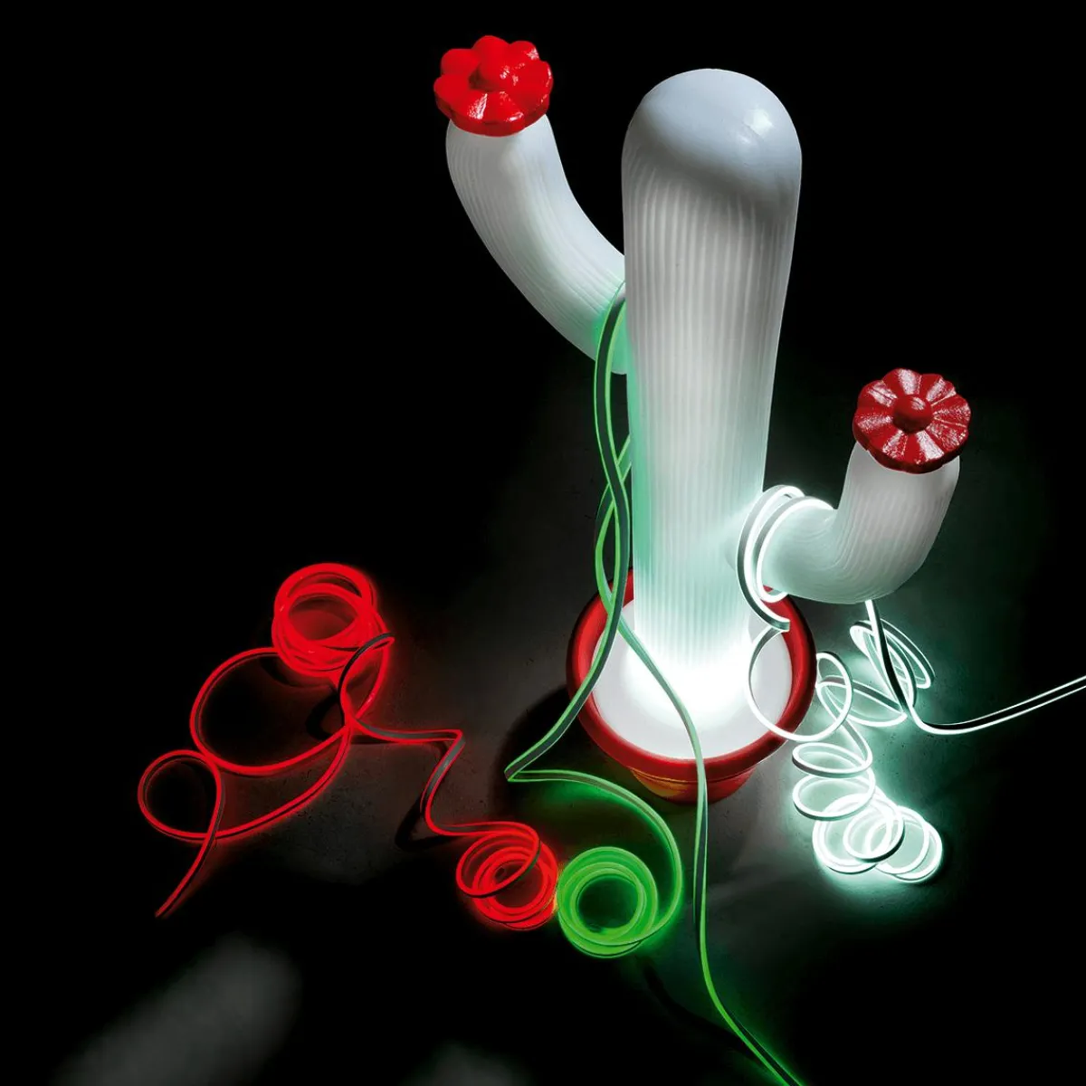 DecoWoerner LED Neon-Lichtschlauch 6 M rot