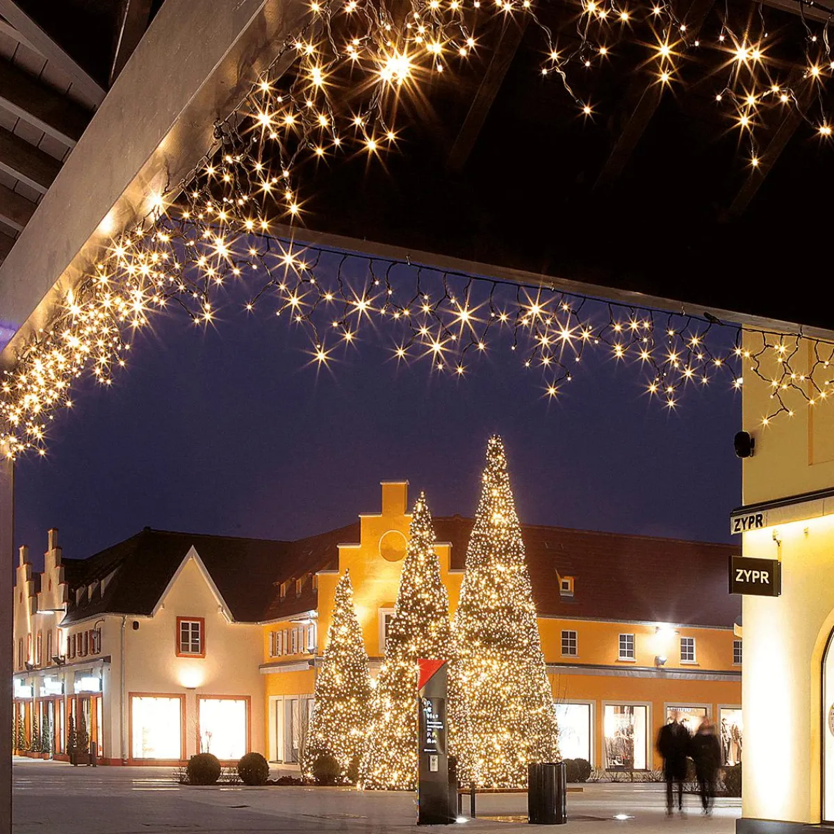 Clearance DecoWoerner LED Profi Icicle-Light System IP67, 300 Cm Ohne Zuleitung weiß