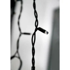 Hot DecoWoerner LED Profi Icicle-Light System IP67, 300 Cm Ohne Zuleitung schwarz