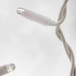 Best DecoWoerner LED Profi Lichtvorhang System IP67, 900 Cm Ohne Zuleitung, Weiß
