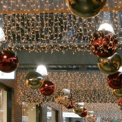 Sale DecoWoerner LED Profi Lichtvorhang System IP20, 300 Cm Ohne Zuleitung weiß