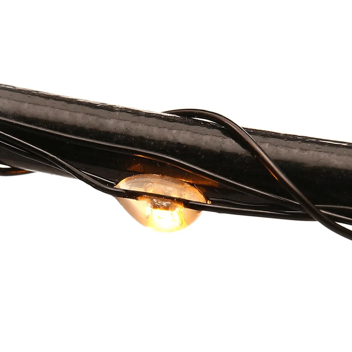 Hot DecoWoerner LED Rahmenbeleuchtung Metall Tanne 200 X 117 X 150 Cm schwarz