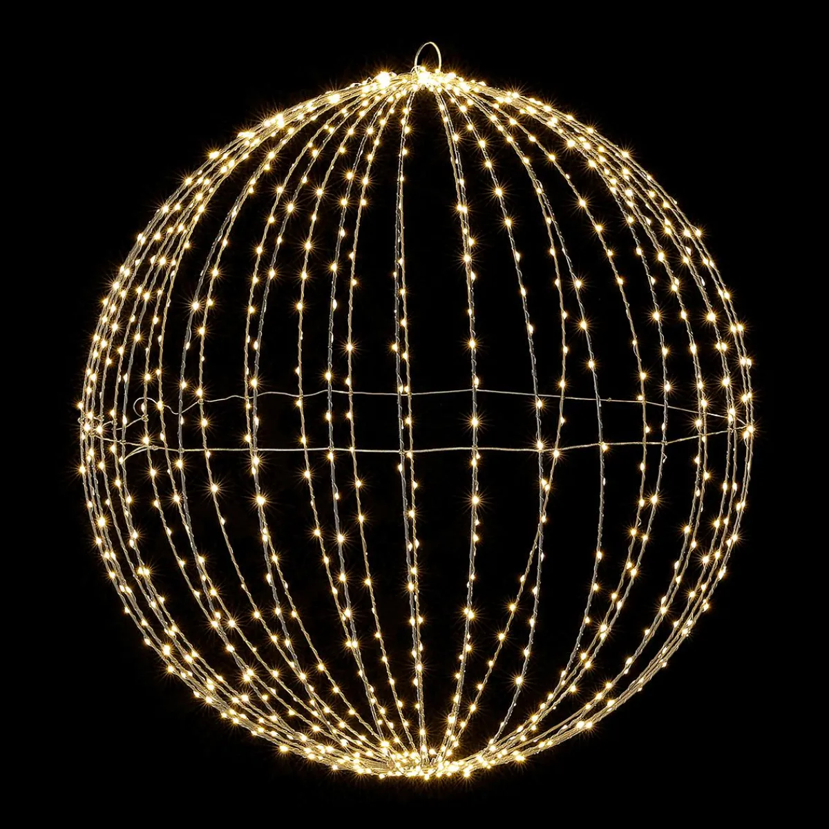 Outlet DecoWoerner LED-Leuchtkugel Für Außen, 80 Cm Ø silber