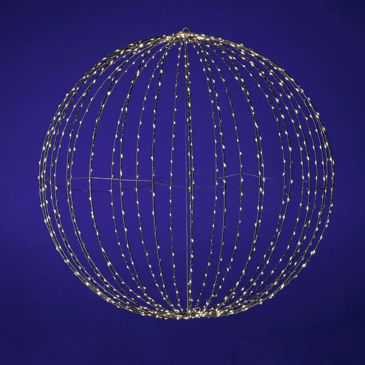 Outlet DecoWoerner LED-Leuchtkugel Für Außen, 80 Cm Ø silber