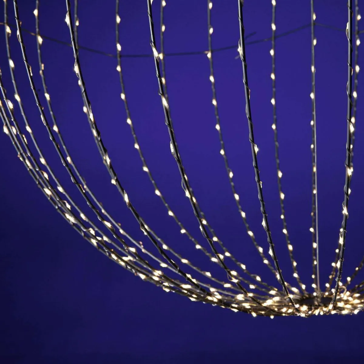Outlet DecoWoerner LED-Leuchtkugel Für Außen, 80 Cm Ø silber