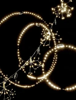 DecoWoerner LED-Lichtring Für Außen, 100 Cm Ø schwarz