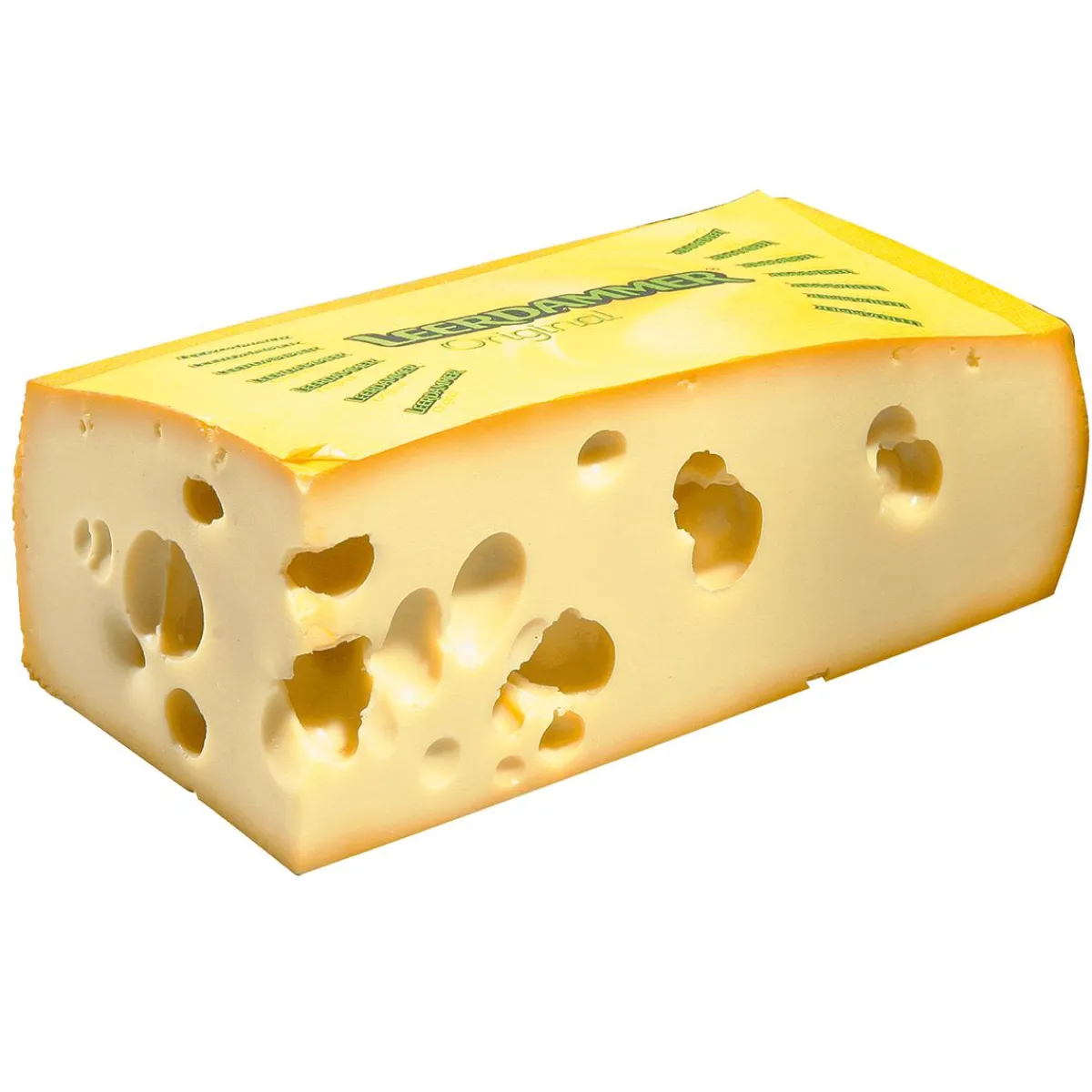 Sale DecoWoerner Leerdamer Käse Ausschnitt Attrappe gelb