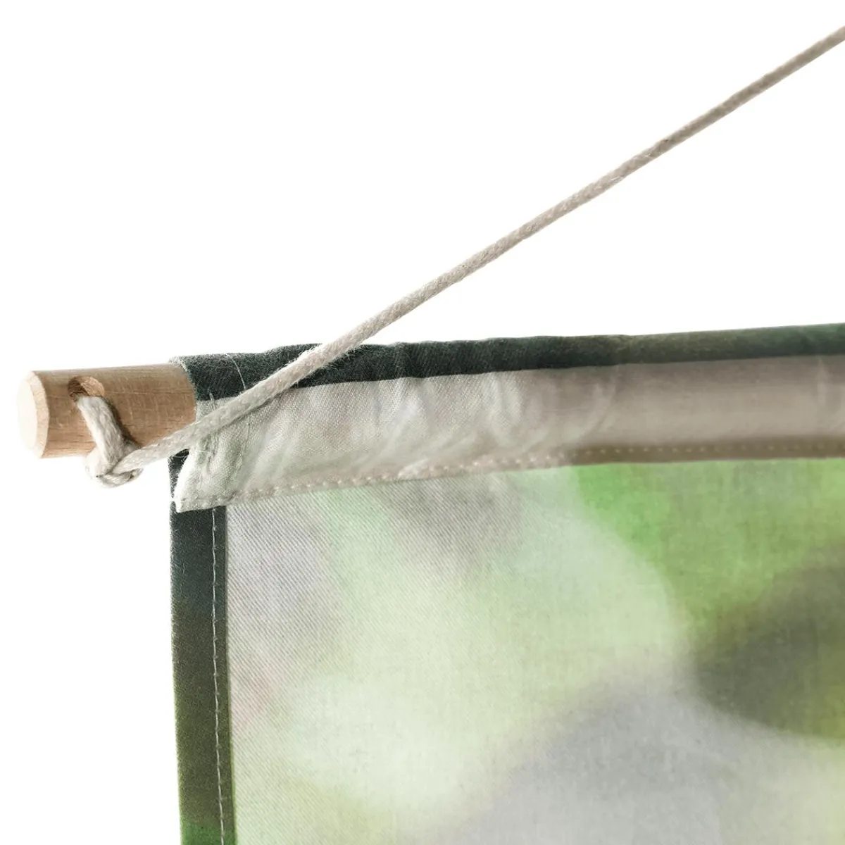 New DecoWoerner Lichtechter Naturfaser-Stoffbanner "Herbstblätter" Aus Baumwolle 100 X 200 Cm orange