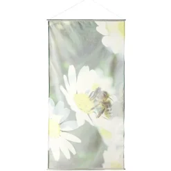 New DecoWoerner Lichtechter Naturfaser-Stoffbanner
