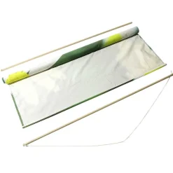 New DecoWoerner Lichtechter Naturfaser-Stoffbanner