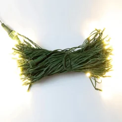 Hot DecoWoerner Lichterkette 18m Für Bäume Und Girlanden IP44, grün