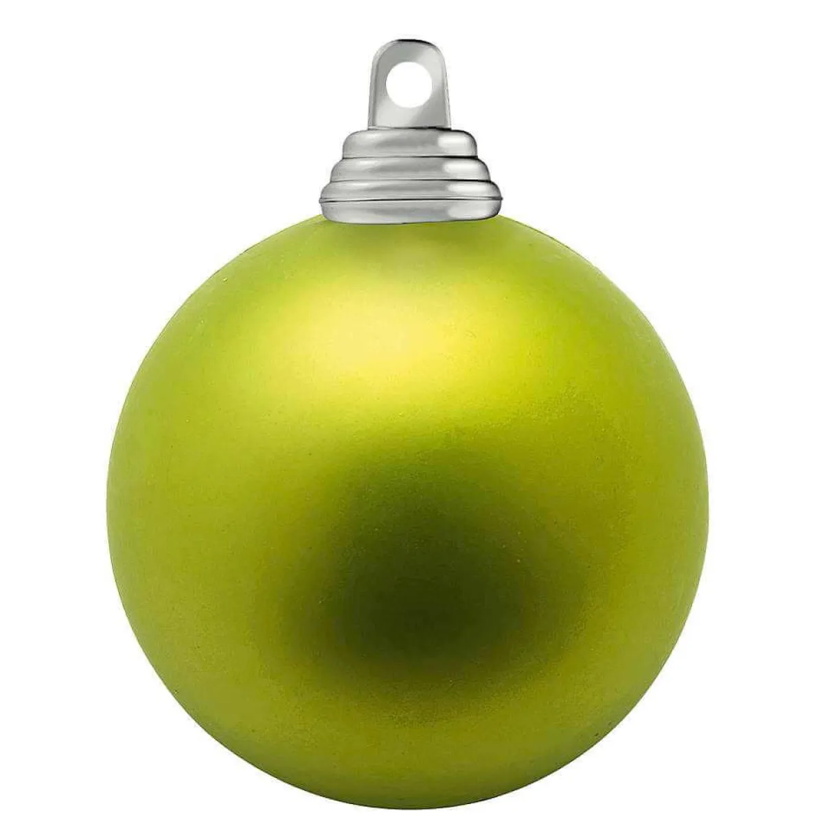 Best DecoWoerner Limettene, Matte Weihnachtskugeln Aus Schwer Entflammbarem Kunststoff, 6 Cm Ø – 24 Stück grün
