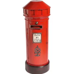 DecoWoerner Londoner Briefkasten, 100 Cm Hoch mehrfarbig