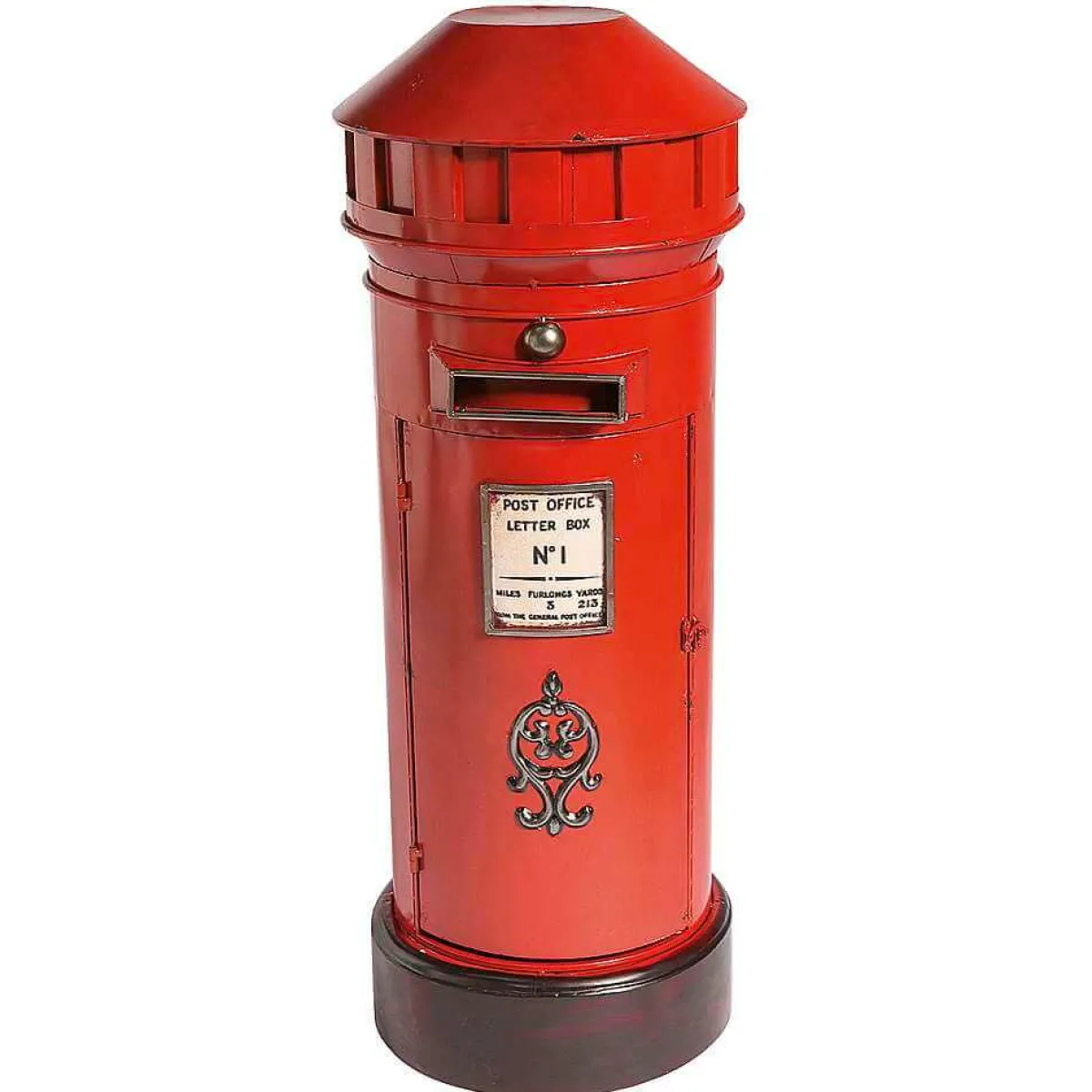 DecoWoerner Londoner Briefkasten, 100 Cm Hoch mehrfarbig