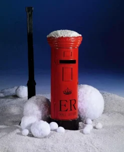 DecoWoerner Londoner Briefkasten, 100 Cm Hoch mehrfarbig