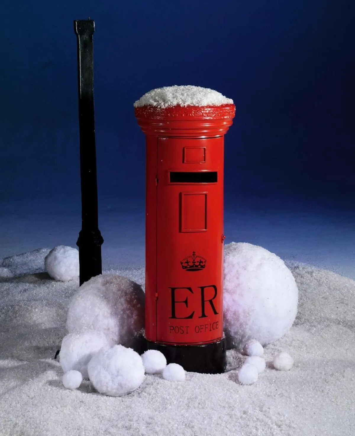 DecoWoerner Londoner Briefkasten, 100 Cm Hoch mehrfarbig
