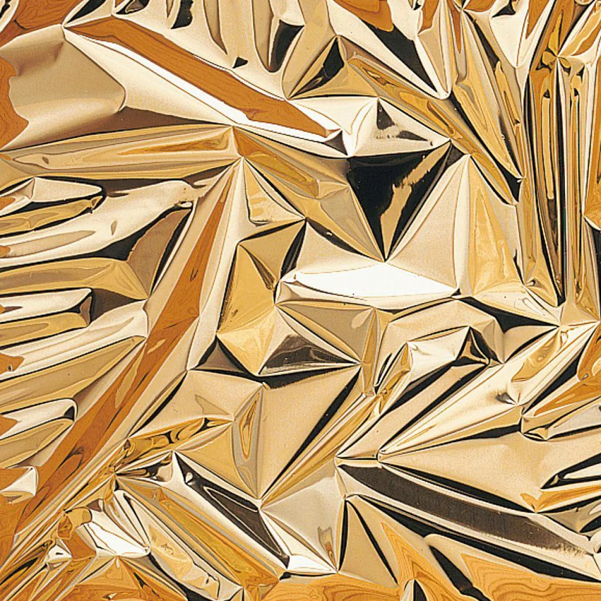 Clearance DecoWoerner Lumifol-Metallicfolie Glänzend 10 M, 100 Cm Breit, gold