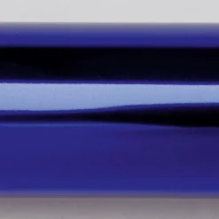 Discount DecoWoerner Lumifol-Metallicfolie Schwer Entflammbar 10 M, Dunkel blau