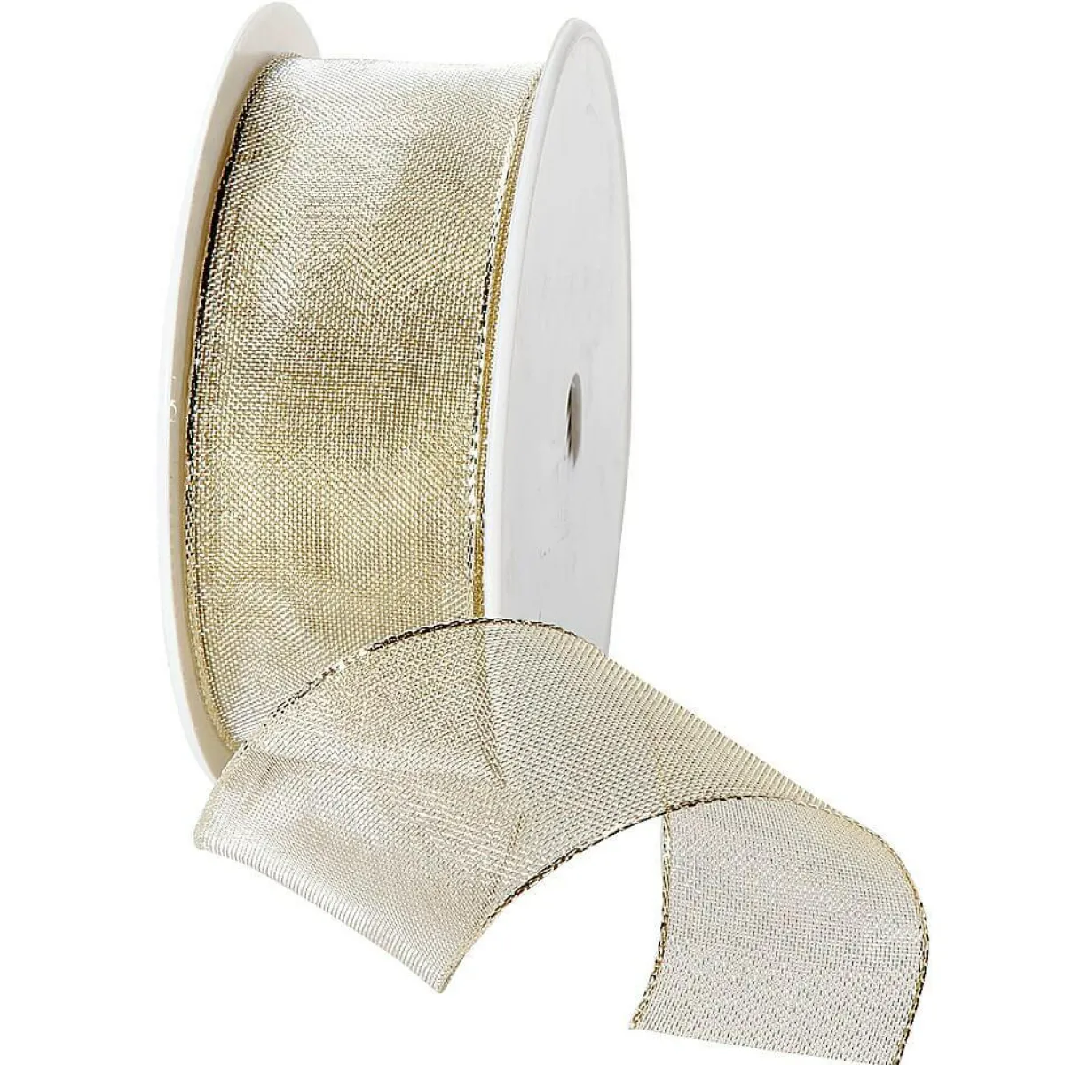 Online DecoWoerner Metallic-Netzband, 40 Mm Breit 25 M gold