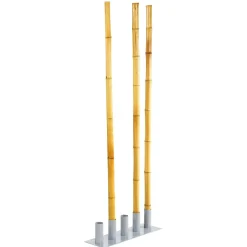New DecoWoerner Metallständer 5 Aufnahmen, 15 Cm Hoch, Grau, Gerade silber