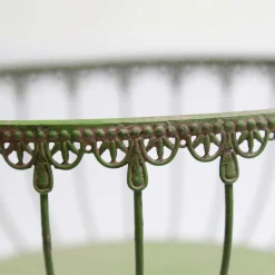 Discount DecoWoerner Metallständer "Vintage" 71 Cm Hoch grün
