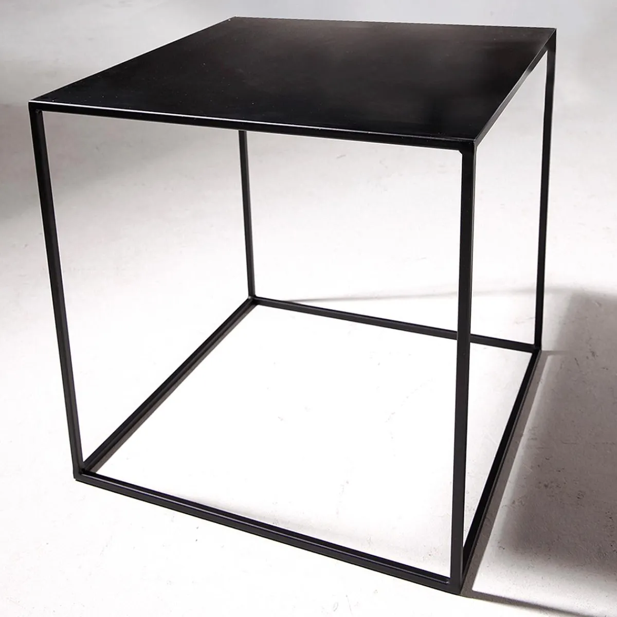 Hot DecoWoerner Metall-Tisch 45 X 45 Cm, schwarz