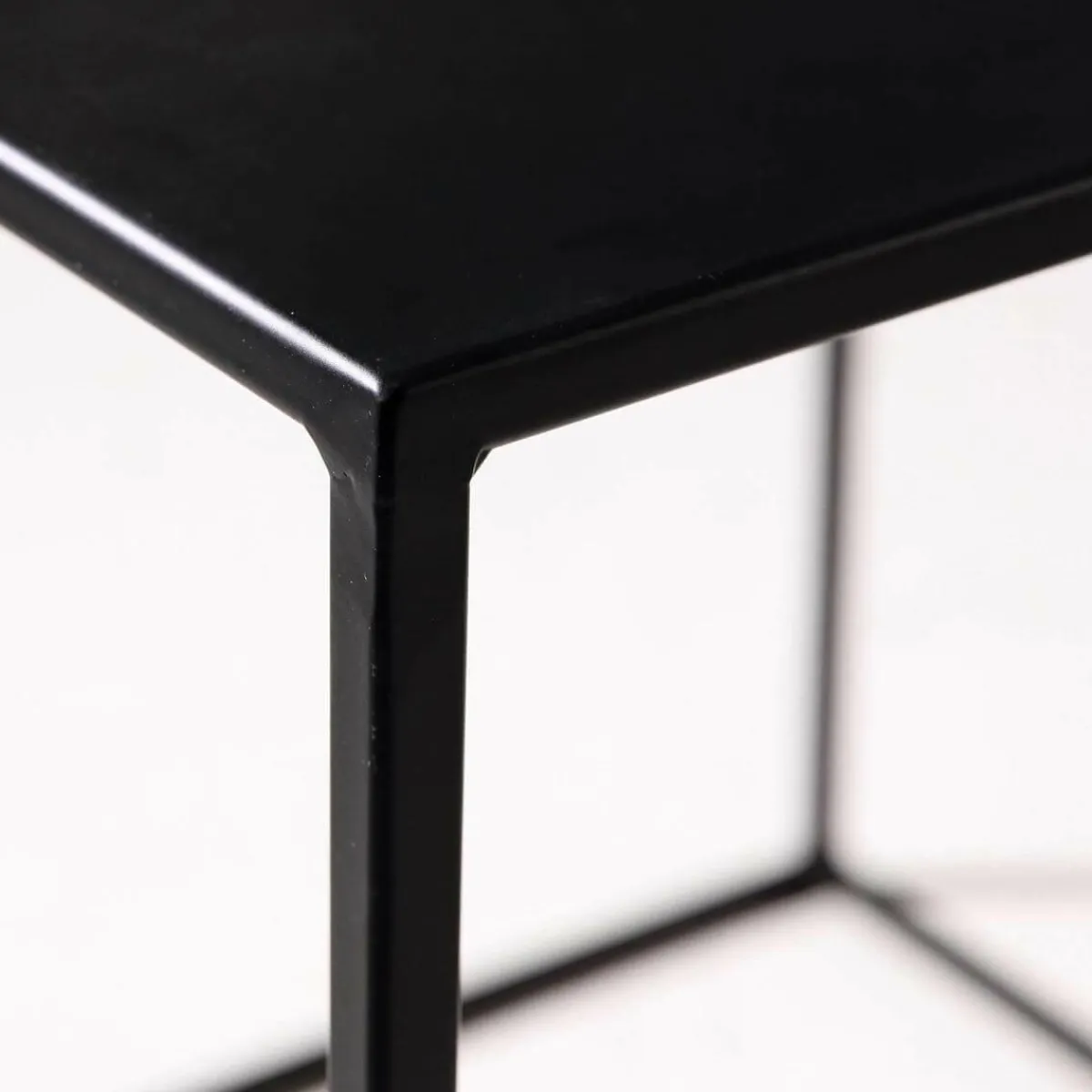 Hot DecoWoerner Metall-Tisch 45 X 45 Cm, schwarz