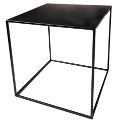Hot DecoWoerner Metall-Tisch 45 X 45 Cm, schwarz