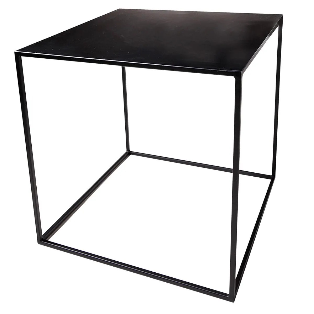 Hot DecoWoerner Metall-Tisch 45 X 45 Cm, schwarz