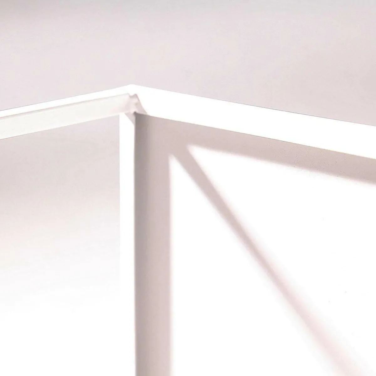 Discount DecoWoerner Metall-Tisch 45 X 45 Cm, weiß