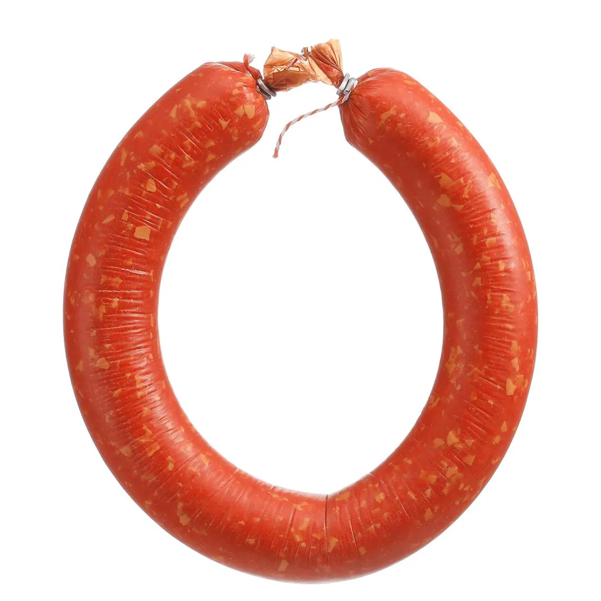Online DecoWoerner Mettwurst-Ring Grob, Lebensmittel-Attrappe 24 Cm rot