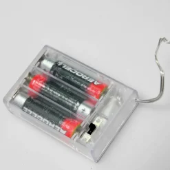 New DecoWoerner Micro-LED Kugel Mit Batterie, 20 Cm Ø schwarz