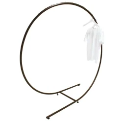 Outlet DecoWoerner Mittelraum- Konfektionsständer Swing 160 Cm Ø, schwarz