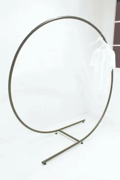 Outlet DecoWoerner Mittelraum- Konfektionsständer Swing 160 Cm Ø, schwarz