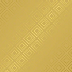 Sale DecoWoerner Nachhaltiges, enes Geschenkpapier Mit Glänzendem Geometrischen Muster – 50 M Geschenkpapier-Rolle gold