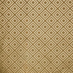 Sale DecoWoerner Nachhaltiges, enes Geschenkpapier Mit Glänzendem Geometrischen Muster – 50 M Geschenkpapier-Rolle gold