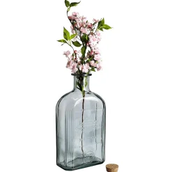 Online DecoWoerner Nostalgische XXL Deko-Glasflasche 4,6 L, 39 Cm blau