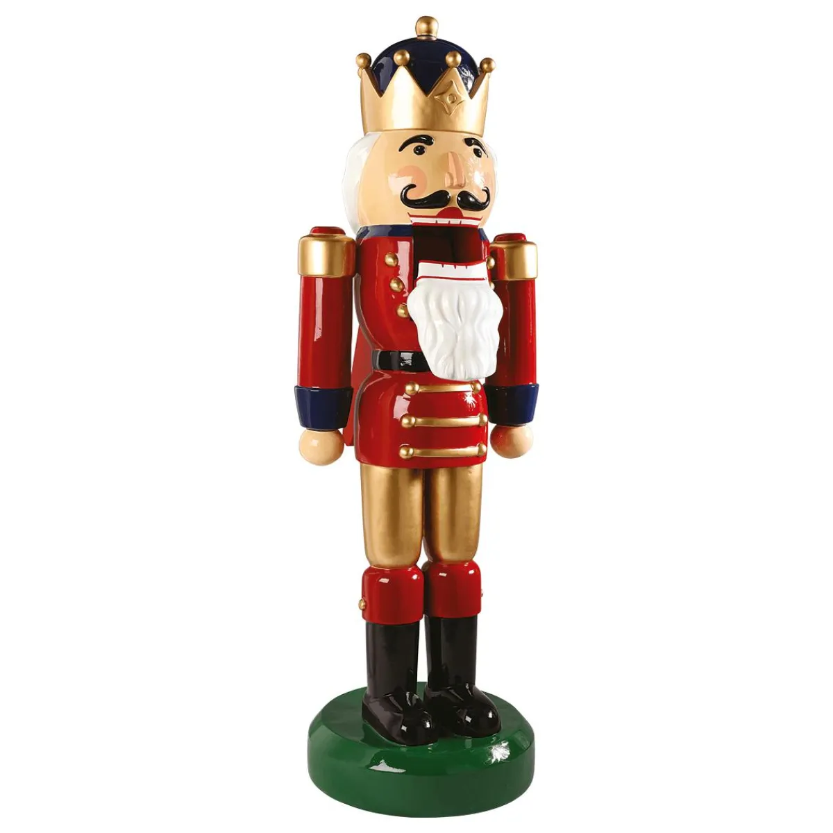 Online DecoWoerner Nussknacker König 185 Cm rot