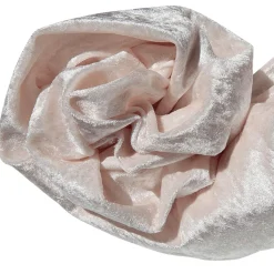 Discount DecoWoerner Pannesamt 150 Cm Breit, Elfenbein weiß