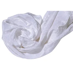 Clearance DecoWoerner Pannesamt 150 Cm Breit, weiß