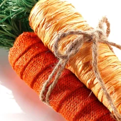 Sale DecoWoerner Papier Karottenbund 3 Stück 29 Cm Hoch orange