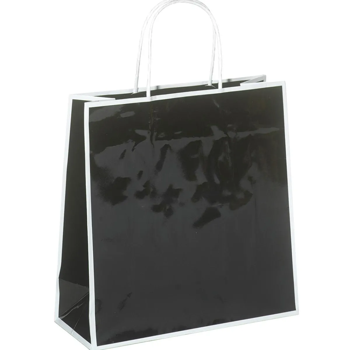 Hot DecoWoerner Papiertasche "Coco" 25 X 25 Cm 25 Stück schwarz