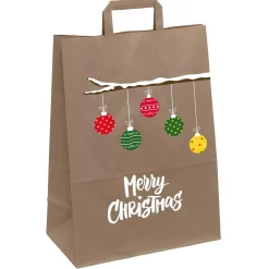 DecoWoerner Papiertasche Weihnachtszweig