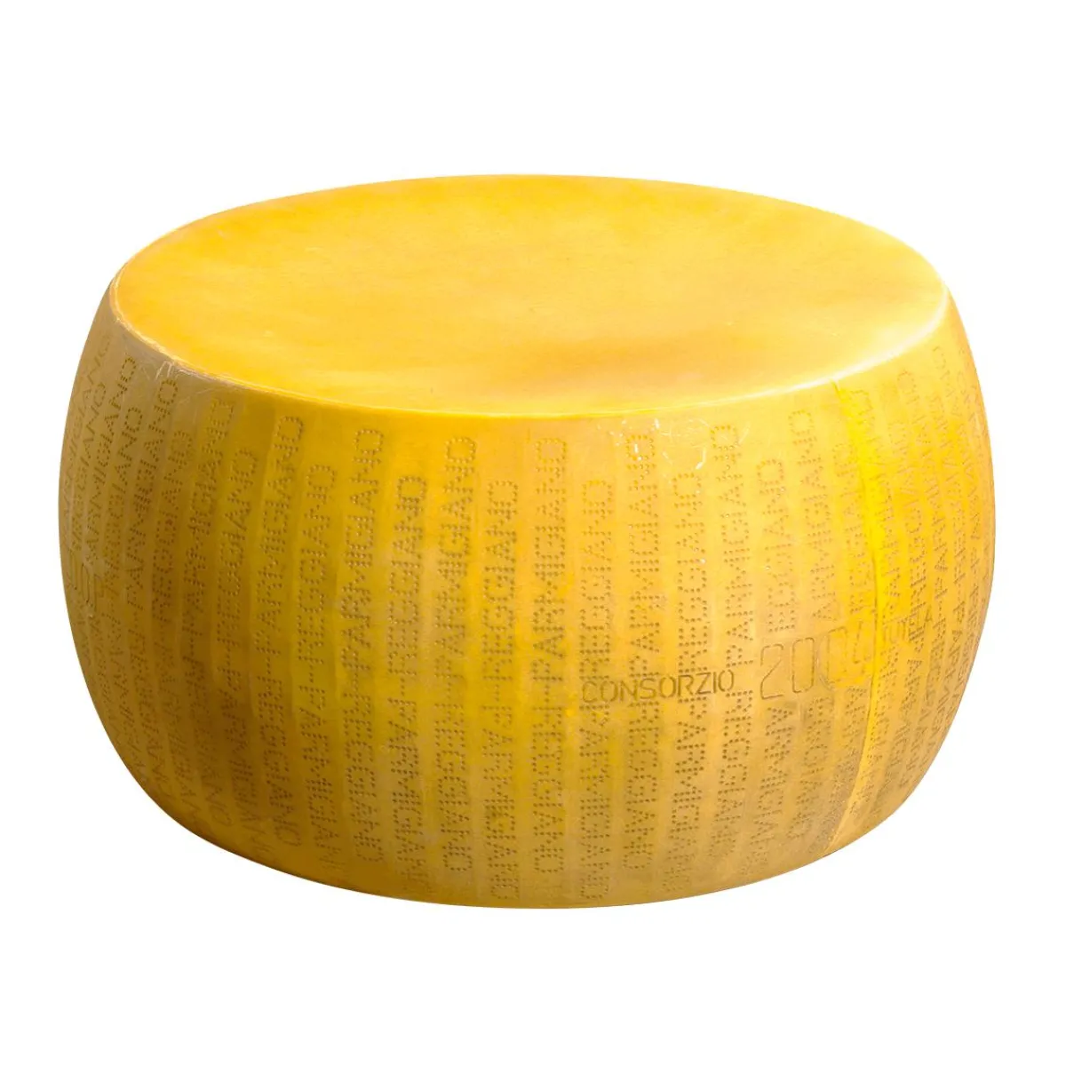 Clearance DecoWoerner Parmesankäse/ Parmigiano Reggiano Lebensmittel-Attrappe gelb