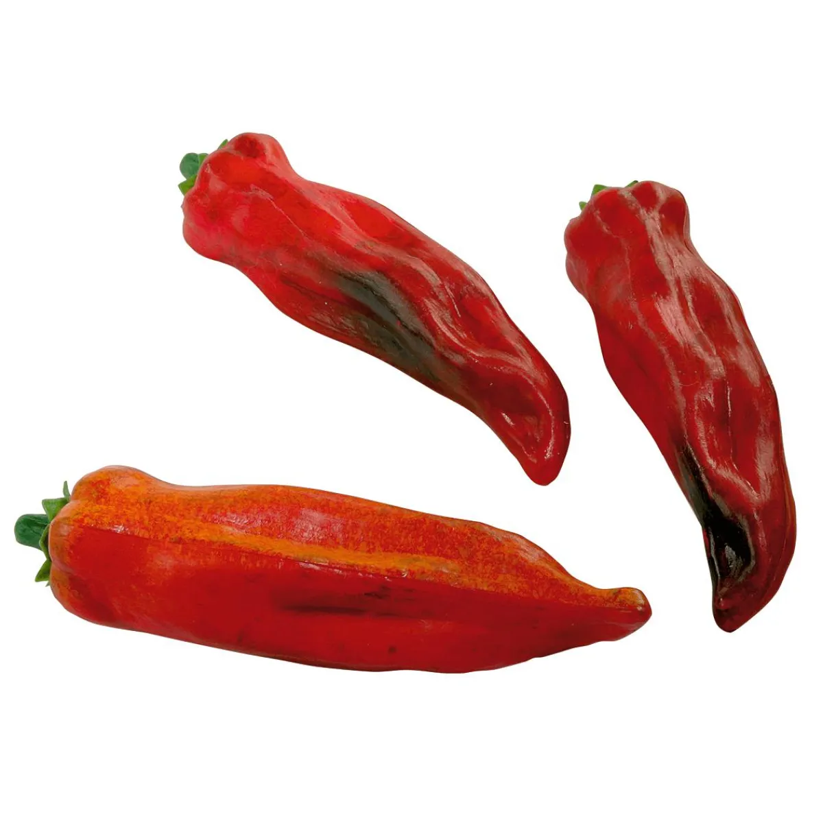DecoWoerner Pepperonis Lebensmittelattrappe rot
