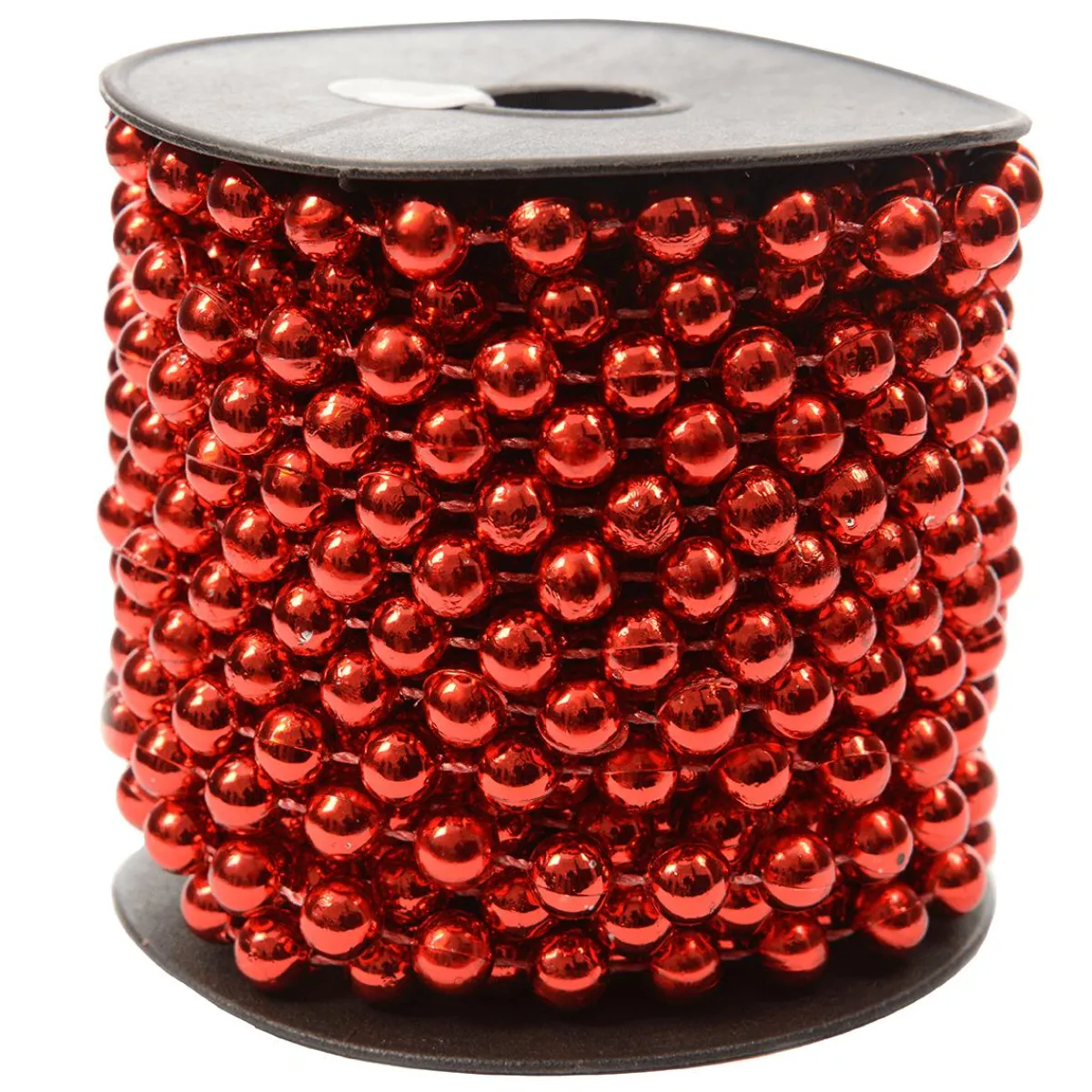 New DecoWoerner Perlenkette 1000 Cm rot